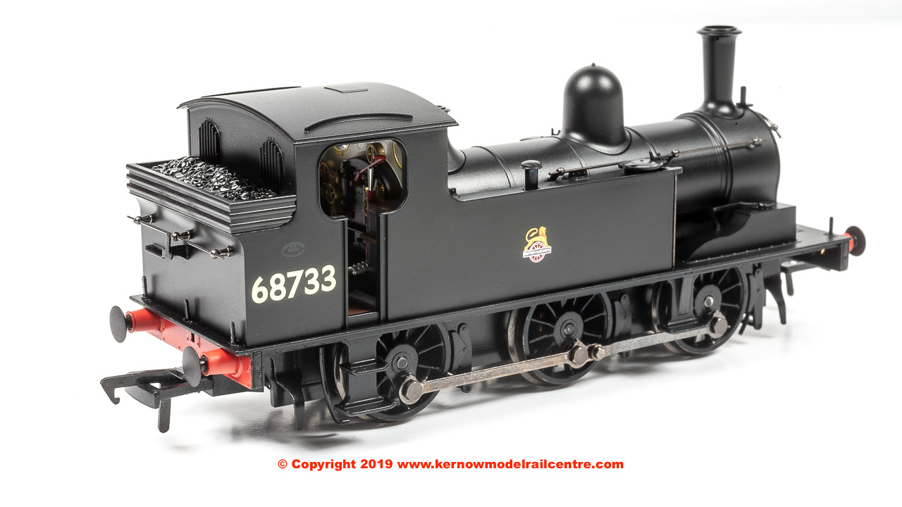 31-061SF Bachmann LNER J72 Class Steam Locomotive number 68733 in BR Black livery with Early Emblem - Era 4